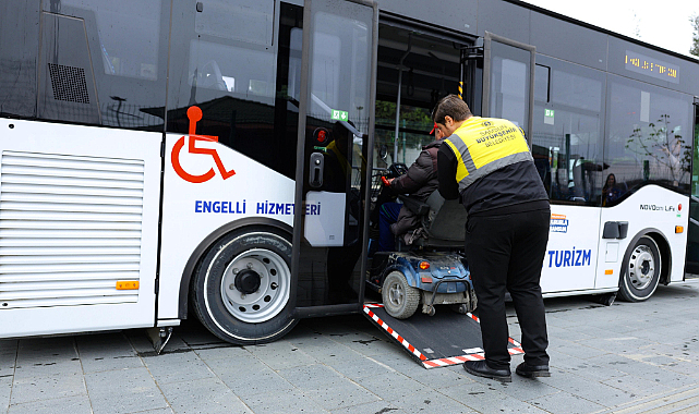ENGELSİZ TURİZM OTOBÜSÜ HİZMETE SUNULDU