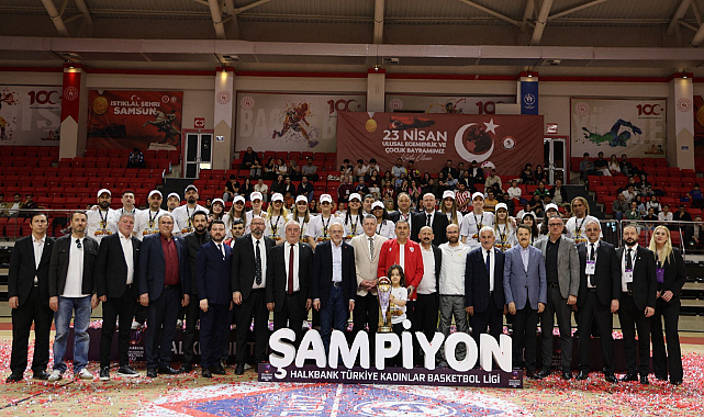 SAMSUN’UN GURURU ZORLU KOLEJİ SAMSUN BASKETBOL ŞAMPİYONLUK KUPASINA KAVUŞTU
