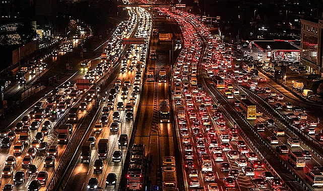 Trafikteki araç sayısı 34 milyonu aştı