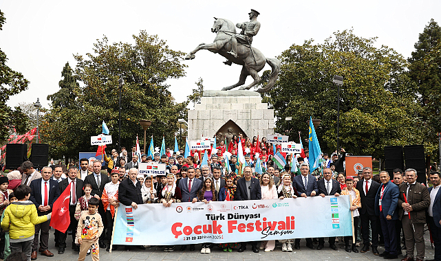 TÜRK DÜNYASI ÇOCUKLARI İKİNCİ KEZ SAMSUN’DA BULUŞUYOR