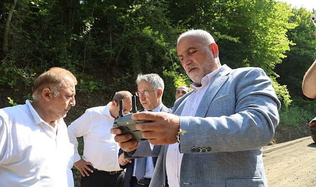 Başkan Sandıkçı Sahada: Dronla Yerinde İnceleme