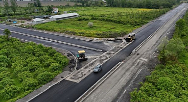 Büyükşehir'den Terme'de Yeni Yol Çalışması