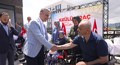 İlkadım'da Engelli Araçları Sahiplerine Ulaştırıldı