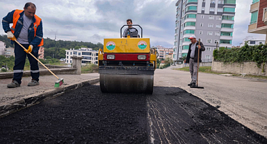 İlkadım'da Yollar Yenileniyor