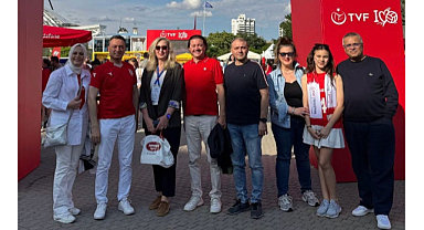 Samsiad üyeleri Ankara'da Filenin Sultanları'nın Yanındaydı