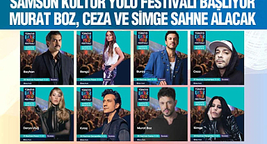 Samsun Kültür Yolu Festivali Başladı