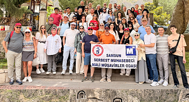 Samsun Mali Müşavirler Odası üyeleri ve aileleri Amasya’da buluştu