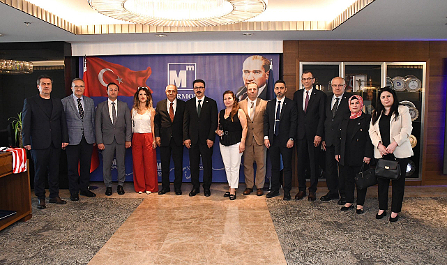 Samsun Serbest Muhasebeci Mali Müşavirler Odası'ndan TÜRMOB'a Ziyaret