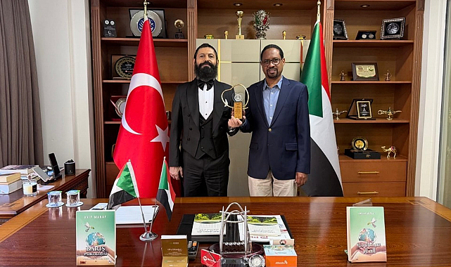 Akif Manaf’a “Sudan-Türkiye Barış Ödülü” Verildi