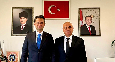 BAŞARILAR DİLEYEREK, “HAYIRLI OLSUN” DEDİLER