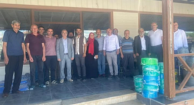 Candemir, Kavak’ta Esnaf Ziyaretlerinde Bulundu