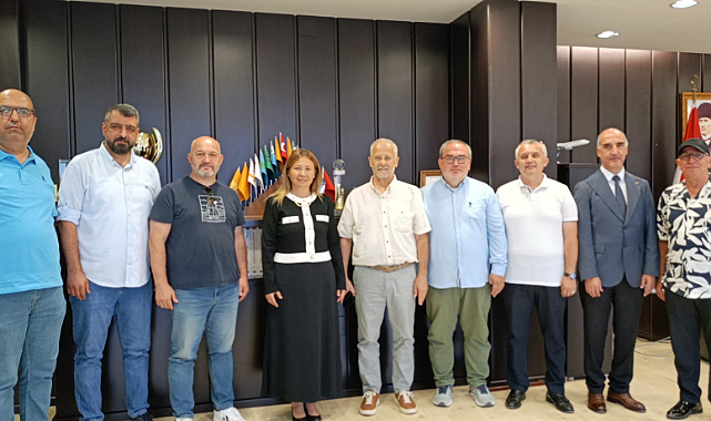 Cemiyetten OMÜ Rektörü Prof. Dr.  Fatma Aydın'a ziyaret