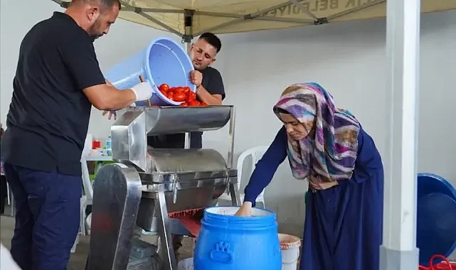 Kış Hazırlığı Yapanlara Ücretsiz Salça Makinesi Desteği!