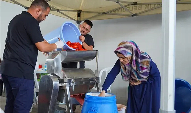 Kış Hazırlığı Yapanlara Ücretsiz Salça Makinesi Desteği!