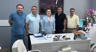 SAĞLIK-SEN'DEN HAYIRLI OLSUN ZİYARETİ