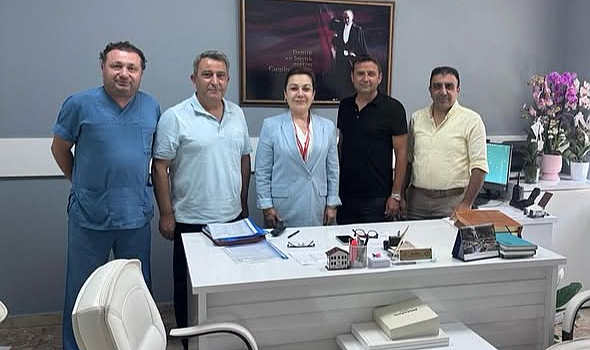 SAĞLIK-SEN'DEN HAYIRLI OLSUN ZİYARETİ