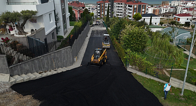 Atakum'da asfalt hamlesi
