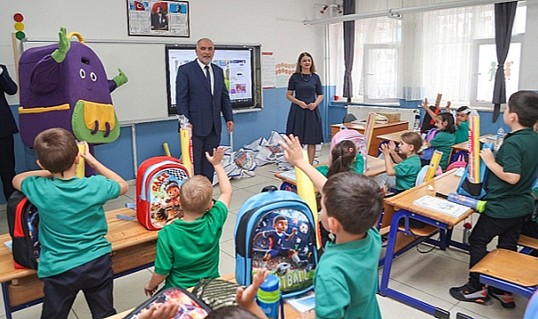 Canik'te Hem Öğrenciler Hem Aileler Sevinçli!