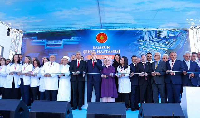 Samsun Şehir Hastanesi Açılışı Dualarla Yapıldı