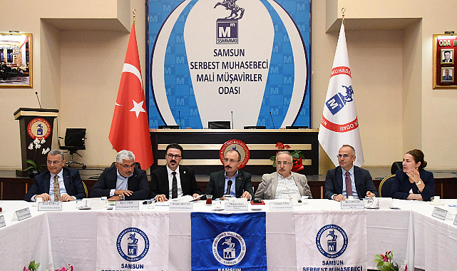 Samsun SMMMO'da Ekonomi ve Mesleğin Geleceği İçin Güçlü Buluşma