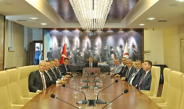 Samsun'un Türkiye Yüzyılı'nda İlimizde yapımı devam eden ve hayata geçirilen projeler görüşüldü.