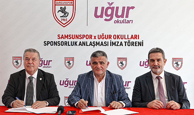 Samsunspor Uğur Okulları ile Yeniden Sözleşme Yeniledi