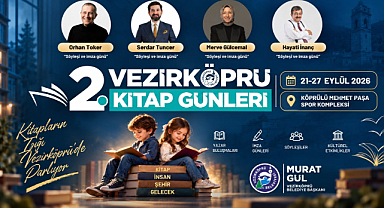 Vezirköprü,de 2.kitap günleri başlıyor