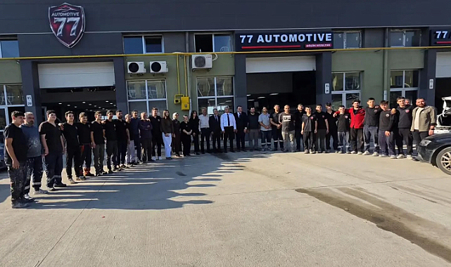 Canik Kaymakamı Şeref Aydın’dan 77 Automotive’e Ziyaret
