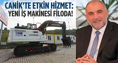 Canik'te Etkin Hizmet: Yeni İş Makinesi Filoda