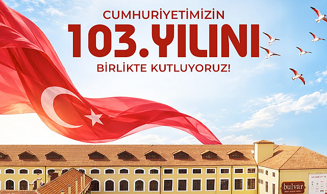 CUMHURİYET’İN 103. YILINDA BULVAR AVM’DE 103 KİŞİ, TEK RİTİM!