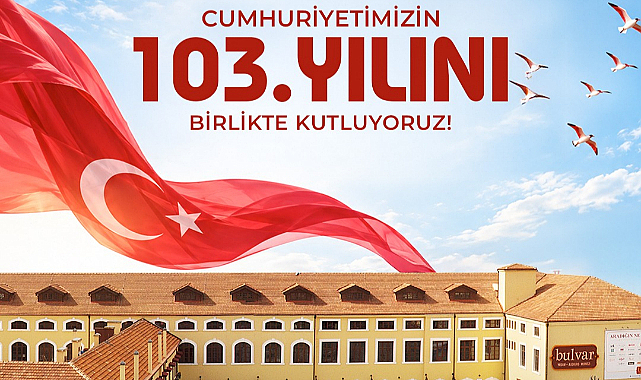 CUMHURİYET’İN 103. YILINDA BULVAR AVM’DE 103 KİŞİ, TEK RİTİM!