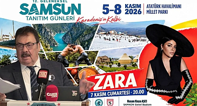 Samsun Tanıtım Günleri İstanbul Atatürk Havalimanı Millet Bahçesi’nde yapılacak