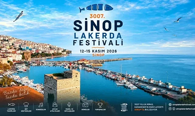 Sinop Lakerda Festivali 12-15 Kasım’da Başlıyor