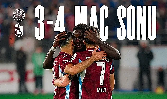 Trabzonspor 2-0'dan geri döndü