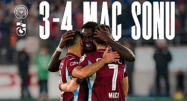 Trabzonspor 2-0'dan geri döndü