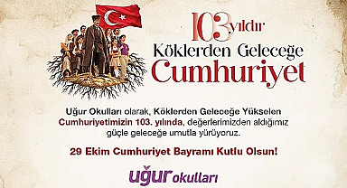 Uğur Okulları 29 Ekim Cumhuriyet Bayramı Tebrik